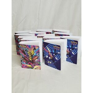 Pokemon TCG Mini Portfolio Lot Giratina Greninja‎ Hisuian Zoroark Lapras Binders